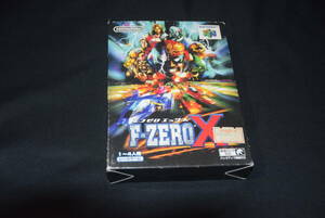 新品未使用品　　　ニンテンドウ64ソフト　 F-ZERO X エフゼロ エックス　　　　　（２）