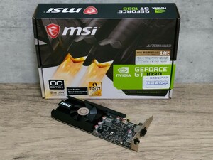 NVIDIA MSI GeForce GT1030 2GB LP OC 【グラフィックボード】