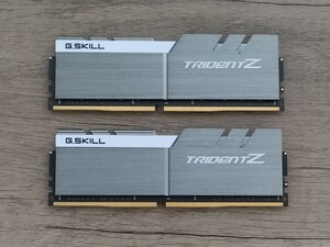 G.SKILL TRIDENT-Z DDR4-3200 16GB×2枚=計32GB 【デスクトップ用メモリ】　