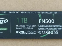 FIKWOT FN500 M.2 2280 PCIe Gen3×4 NVMe 1TB 【SSD】_画像5