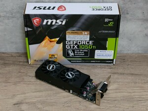 NVIDIA MSI GeForce GTX1050Ti 4GB LP 【グラフィックボード】