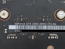NVIDIA MSI GeForce GTX1650 4GB AERO ITX 【グラフィックボード】_画像7