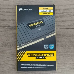 CORSAIR VENGEANCE LPX DDR4 2133MHz 4GB×2枚 計8GB 【デスクトップ用メモリ】の画像1