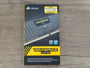 CORSAIR VENGEANCE LPX DDR4 2400MHz 4GB×2枚 計8GB 【デスクトップ用メモリ】
