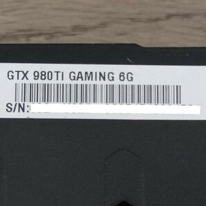 NVIDIA MSI GeForce GTX980Ti 6GB GAMING 【グラフィックボード】の画像7