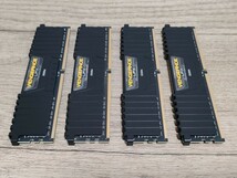 CORSAIR VENGEANCE LPX DDR4 2400MHz 4GB×4枚 計16GB 【デスクトップ用メモリ】_画像8