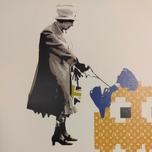 DEATH NYC 世界限定100枚 アートポスター　エリザベス女王　Queen　パックマン　インベーダ LOUISVUITTON　ルイヴィトン バンクシー Banksy_画像2