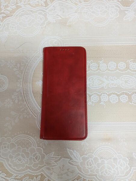 Xiaomi Redmi Note 9T 手帳型　赤