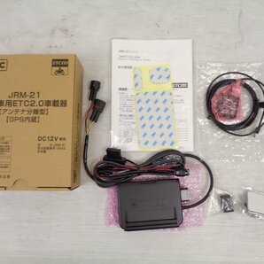 日本無線 JRM-21 ETC2.0 車載器 アンテナ分離型 GPS内蔵 バイク用 二輪用 ETC 未使用 新品【E351】の画像1