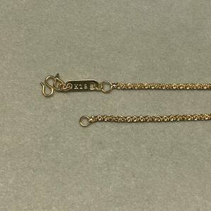 18KGP 18金 鍍金 カリフラワーチェーン ゴールドネックレス gold necklace 49の画像6