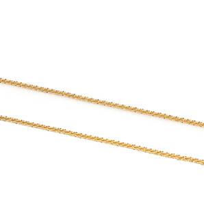 18KGP 18金 鍍金 カリフラワーチェーン ゴールドネックレス gold necklace 49の画像3