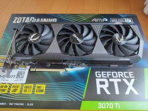 中古 ZOTAC RTX 3070 Ti 動作品