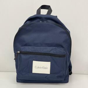 1 jpy ~ A-10 Calvin Klein Calvin Klein nylon rucksack navy Logo backpack unisex lady's men's 