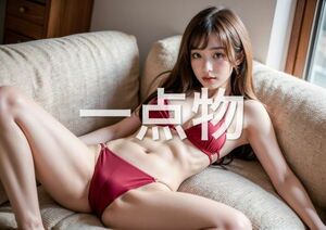 G251【一点物 高画質 】AI イラスト アートポスター A4 グラビア アイドル コスプレ セクシー モデル かわいい 美少女 写真 インテリア