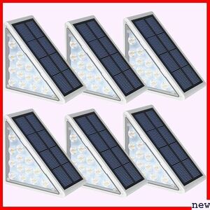 AUDLES 6 piece pack pouch for private road through . entranceway . road garden tio shop waterproof solar step light LED 51