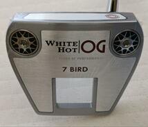 【新品 送料無料】 オデッセイ ホワイト ホット OG パター #7 BIRD スチールシャフト 33インチ ODYSSEY WHITE HOT_画像2