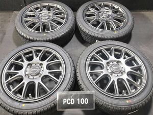 155/55R14 YOKOHAMA 新品 14X4.5J+45 PCD100 4H JDM USDM 軽トラ カスタム アルト タント ムーヴ ココア ワゴンＲ 189620 190025