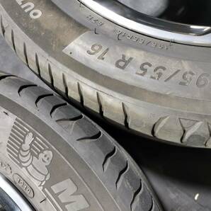 プジョー208 純正 16インチ アルミホイール 195/55R16 MICHELIN PRIMACY 4 108-4H 6J+23 649906の画像6