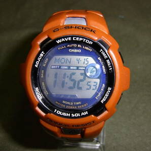 SOLAR稼働品★CASIO・G-SHOCK・TheG・電波ソーラー ・ GW-900BJ /墨入れ加工・二次電池交換済★の画像1