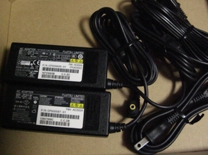 2 piece summarize / Fujitsu original power supply AC adaptor /FMV-AC332/FMV-AC332A series 19V3.42A/ADP-65JH AB/ etc. . same etc. goods FMV-AC341C model .. substitution possibility 