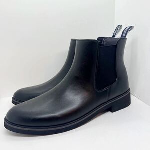  unused *MACKINTOSH PHILOSOPHY side-gore rain boots CARDIFF LL size approximately 28cm~28.5cm black rain shoes waterproof 