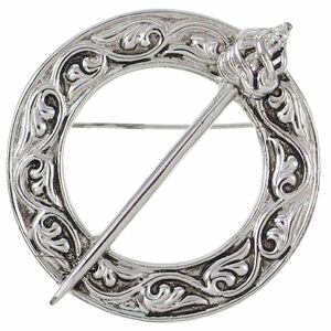 UK1555*[DB]*so-do& shield motif DAWSON BOWMAN...bai King Celt England * Vintage brooch *