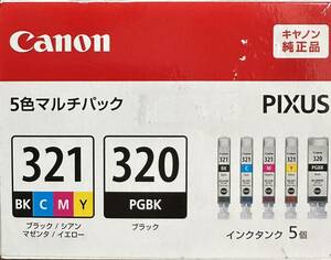 BCI-321+320 キャノン純正 5色マルチパック 送料520円