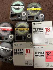 テプラ TEPRA PRO 画像の8点セット 送料520円