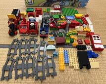 清掃済 中古 知育玩具 LEGO DUPLO レゴ デュプロ トーマス ウッディ 消防車 動物園 などまとめて 0083_画像2