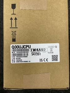 新品　未使用　三菱 Q00UJCPU シーケンサー 2023年製 インボイス発行事業者　領収書対応　②