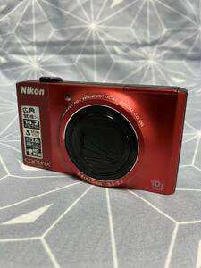Nikon ニコン クールピクス COOLPIX S8000 デジタルカメラ レッド デジカメ ホワイト カメラ デジカメ 業者 h2w0429