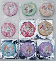 カードキャプターさくら　アニカプ　缶バッジ　6種類9個まとめ売り　裏側僅なダメージ　全体的に小傷も少なく使用感少ない綺麗な商品　_画像1