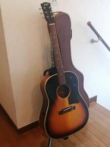 ビンテージ Greco W-404BS グレコ 1981年 富士弦 フジゲン製 ★ハードケース付 アコースティックギター　GIBSON ギブソンJ-45 コピーモデル