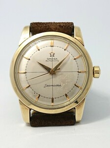 OMEGA オメガ シーマスター 2846-28481SC Cal.501 1956年頃 オートマチック 自動巻き ヴィンテージ ゴールド GP Seamaster