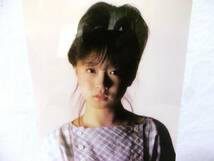 昭和レトロ可愛い！中森明菜デビュー当時★未使用品／下敷き／研音アマダ_画像2