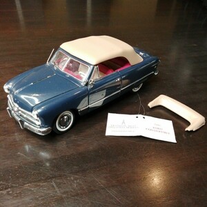 #209 Franklin Mint Franklin MINT 1/24 1949 FORD CONVERTIBLE Ford convertible PRECISION MODELS tag attaching Ame car 