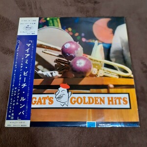 レア！！XAVIER CUGAT AND HIS ORCHESTRA CUGAT'S GOLDEN HITS /MONO/M - 5043/帯,OBI,日本盤,JAPAN PRESS,WATERMELON MAN/BOOGALOO