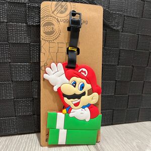 新品未使用 ラゲッジタグ シリコン ネームタグ マリオ