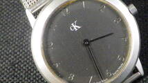 SKAGEN スカーゲン K3121 グレー文字盤 メンズ クォーツ腕時計 動作品_画像10