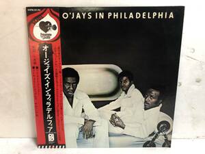 40401S 帯付12inch LP★オージェイズ/O'JAYS IN PHILADELPHIA★ECPM-87-PH