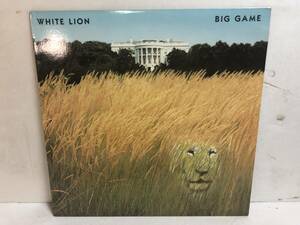 40406S US盤 12inch LP★WHITE LION/BIG GAME★81969-1