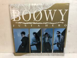 40420S 美盤 12inch LP★BOOWY/JUST A HERO★WTP-90389