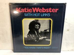 40421S 輸入盤 12inch LP★KATIE WEBSTER WITH HOT LINKS/YOU KNOW THAT'S RIGHT★ARHOOLIE 1094