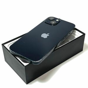 【ジャンク品】Apple｜iPhone 13 128GB｜SIMフリー｜最大バッテリー容量87%｜ミッドナイト｜動作確認済