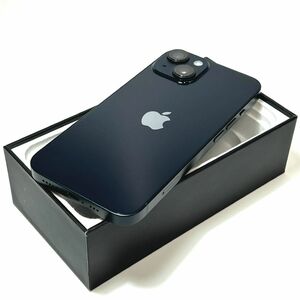 【ジャンク品】Apple｜iPhone 14 256GB｜SIMフリー｜最大バッテリー容量100%｜ミッドナイト｜動作確認済