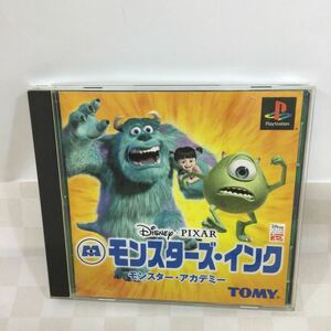 28※【同梱可】PlayStation プレイステーション ゲームソフト モンスターズインク　モンスターアカデミー　TOMY