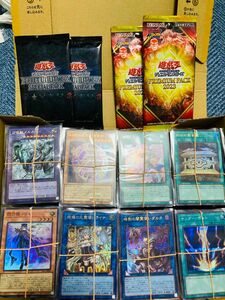 遊戯王 引退品　約800枚＋未開封パックのセット売り　土日限定価格　値下げ不可