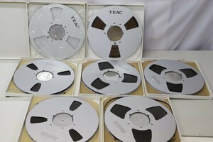 Scotch スコッチ 207 MAGNETIC TAPE/pro-pack 207 TEAC ティアック RE-1002 オープンリールテープ/空テープ 7点まとめて（A3104）