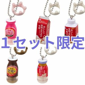 雪印 メグミルク ミニチュア チャーム 乳飲料＆ヨーグルトシリーズ ガチャガチャ フィギュア 牛乳 ミルク キーホルダー