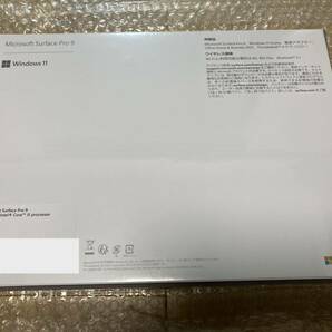 【新品未開封】マイクロソフト(Microsoft) QEZ-00028 Surface Pro 9 [13.3型/Windows11 Home/Corei5/メモリ:8GB/SSD:256GB] グラファイトの画像2